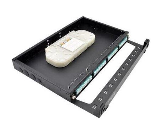 19" Faser-Kassetten-Modul-Gestell-Berg LC 1U Schalttafeln FTTH MPO MTP