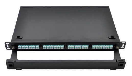 19" Faser-Kassetten-Modul-Gestell-Berg LC 1U Schalttafeln FTTH MPO MTP