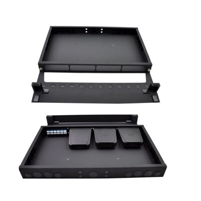 Kassetten-Modul 96F MPO 1U MTP zum LC-Schalttafel-Gestell-Berg-Schwarzen