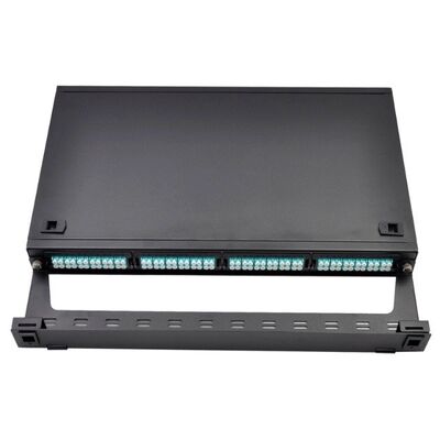 Kassetten-Modul 96F MPO 1U MTP zum LC-Schalttafel-Gestell-Berg-Schwarzen