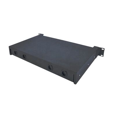 Portschalttafel LC-Duplex-Anschlusskasten der faser-1U 12 Optikaus optischen fasern