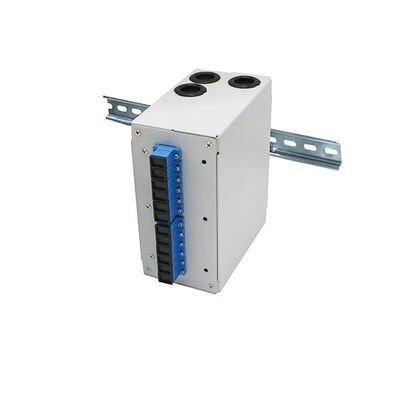 Ermöglichte Faser-verstärkende Metallkasten-Lärm-Optikschienen-und Wand-Montage 12 Adapter Sc Upc
