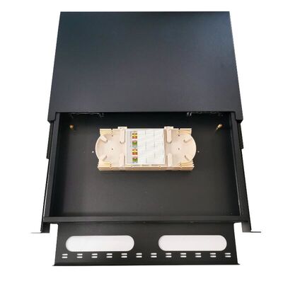 Faser-Schalttafel 1U MTP MPO 19 Kern-Verstärken des Zoll-Rahmen-Gestell-Kabinett-96