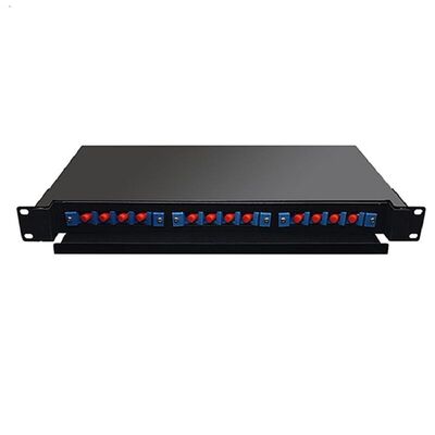 19" 24 Portkern des faser-Optikschalttafel-Innengestell-Berg-1U ODF 24