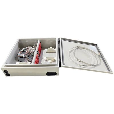 48 wasserdichter 48F LCD Adapter des Kern-Wand-Berg-Faser-Verteilerkasten-im Freien