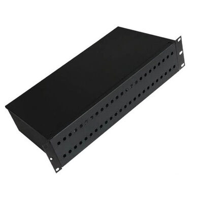 Reparierte ODF-Faser-Optikverteilerplatte 2U beanspruchen angebrachte Schalttafel stark