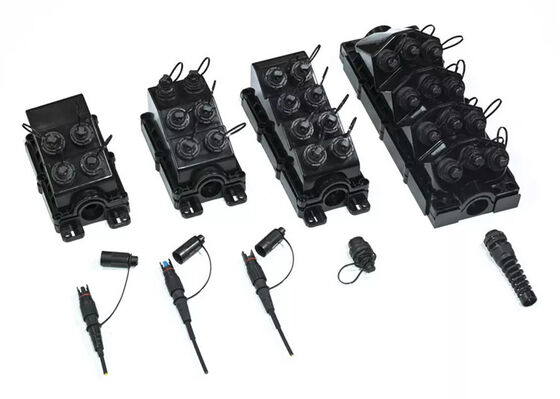 Der MST-Faser-Optikwand-Berg-Einschließungs-SST Anschlusskasten der Transceiverkabel-IP68