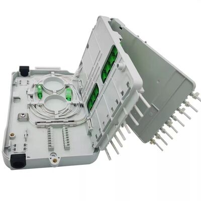 16Core Verteilerkasten UPC des Teiler-FTTH/APC-Wand-Berg hellgrau