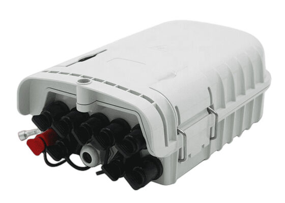 FASER-Beendigungs-Kasten Grey Optical Terminal Enclosure IP65 ABS PLC 8 Port