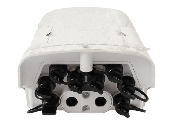FASER-Beendigungs-Kasten Grey Optical Terminal Enclosure IP65 ABS PLC 8 Port