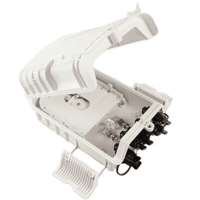 FASER-Beendigungs-Kasten Grey Optical Terminal Enclosure IP65 ABS PLC 8 Port