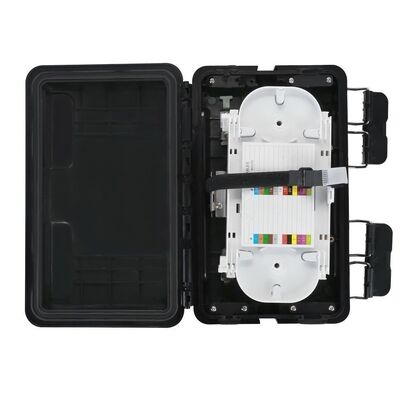 Gelenk-Einschließung der ABS Faser-Optikspleiß-Schließungs-2In horizontale des Kabel-2Out