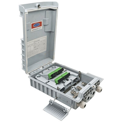 Inspektions-/Millimeter-Faser-Optikteiler-Kasten hellgrauer Teiler PLC-1x8