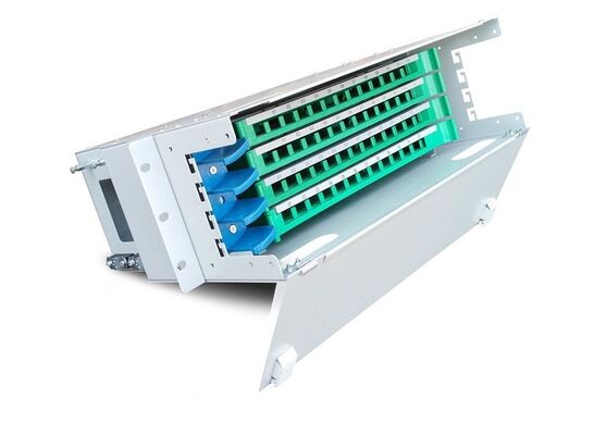 Portfaser-Optikschalttafel LC ODF-Optikverteilungs-Einheit Singemode 48