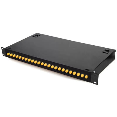 Berg-Art Hafen des Gestell-1U der ODF-Faser-Optikschalttafel-24 mit FC-/UPCadapter