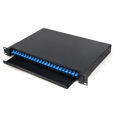 Ein- oder Multimode-Faseroptik-Patch-Panel