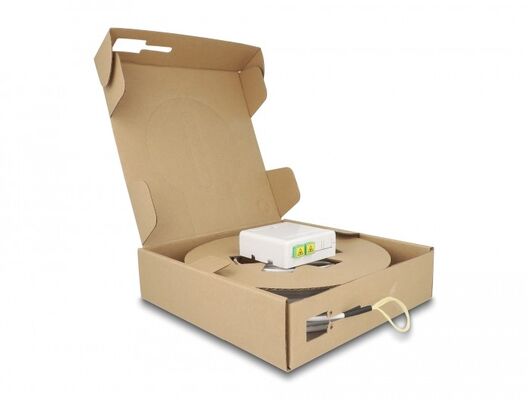 Wandmontierte Faser-Endboxen mit 4 Ports LSZH-Kabel-Jacket