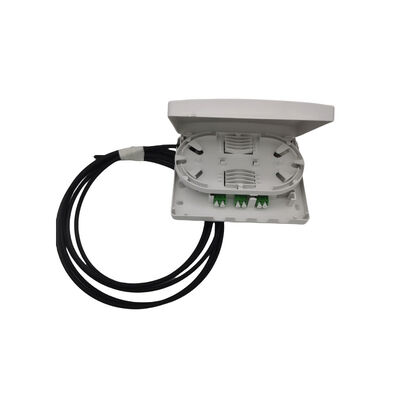 6 Ports Kompakte Faser Endbox Kit je nach gewählter Wand Steckdose