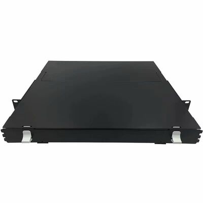 1U 144 Kerne MTP MPO -LC Patch Panel ODF Gehäuse Schiebetyp für 12 Kassetten