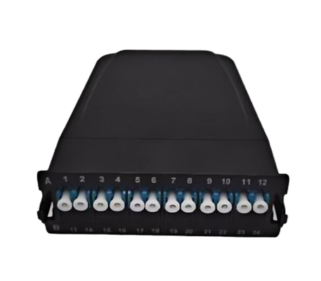 12 Kerne MPO-LC MTP-LC SM OM3 OM4 OM5 Breakout-Kassetten Module Kunststoff