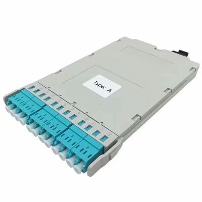 12 Kerne MPO-LC MTP-LC SM OM3 OM4 OM5 Breakout-Kassetten Module Kunststoff