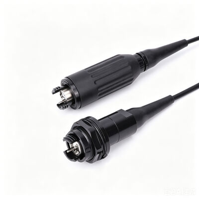 FTTA Taktisches Glasfaserkabeltrommel Expanded Beam AARC Stecker HXB11 HXB13 HXB15 SM 2 4 6 8 Fasern Kanäle Kerne 10-300M