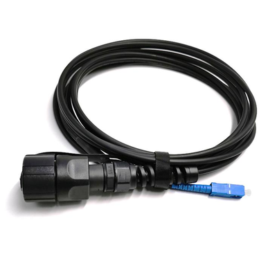Ip68 FTTA ODVA SC bis SC UPC APC 5,0 mm Außenpanzer, wasserdichtes Fiber Jumper Patch Kabel