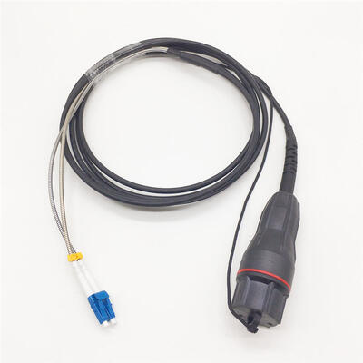 Ip68 FTTA Fullaxs DLC bis DLC 4,8 mm Außenpanzerter wasserdichter Fiber Jumper Patch Kabel